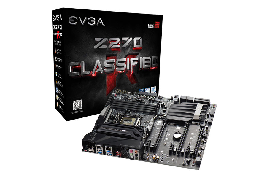 三款齐发：EVGA 发布 Z270 CLASSIFIED、FTW 和 STINGER 系列主板