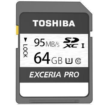 备战4K视频，读写速度全面提升——TOSHIBA 东芝 存储卡