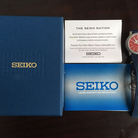 Seiko 精工 SNKM95 ——迟到的晒单