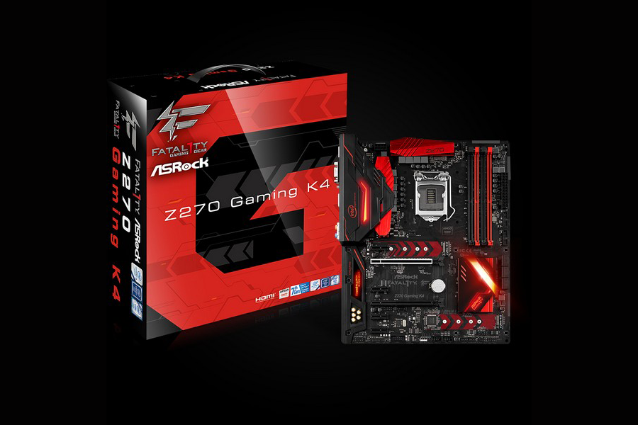 保留经典黑红配色：ASRock 华擎 发布 FATAL1TY Z270 GAMING 系列四款新品主板