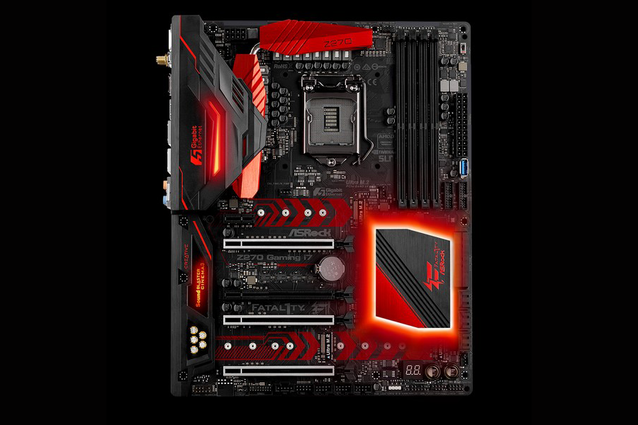 保留经典黑红配色：ASRock 华擎 发布 FATAL1TY Z270 GAMING 系列四款新品主板