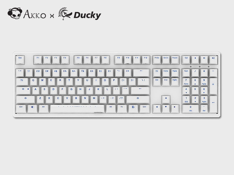 简单而不一样：Akko X Ducky 发布 Zero 3108系列机械键盘