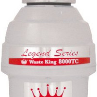 Waste King L-8000TC Legend Series 1 HP Batch Feed Operation Garbage Disposer