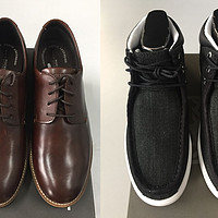 Rockport 乐步 Colben Oxford 与 Timberland 添柏岚 Chukka 休闲鞋 开箱分享