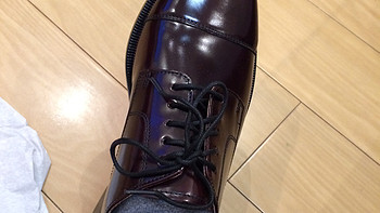 Cole Haan 酒红色帅气正装皮鞋 开箱贴