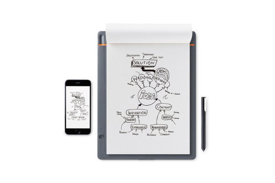 纸质草稿轻松转化数字文档：wacom 和冠 Bamboo Slate 智能笔记本 上架开售