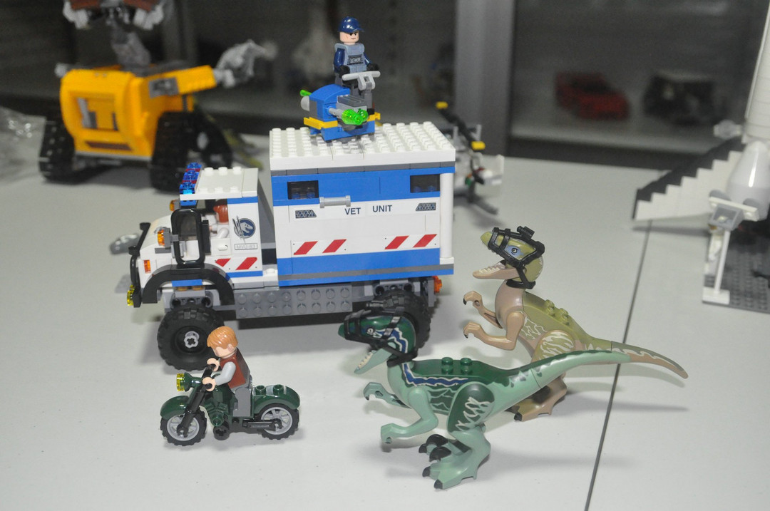 LEGO 乐高 侏罗纪世界 75916 双棘龙伏击