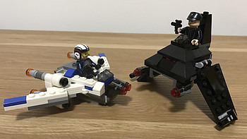 dope的乐高日记 篇三十二：微载具——两款LEGO 乐高 迷你星战系列飞船75160与75163 