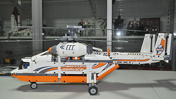 单反毁一生，LEGO穷三代 篇八十：LEGO Technic 乐高科技系列 42052 重型双旋翼运输直升机