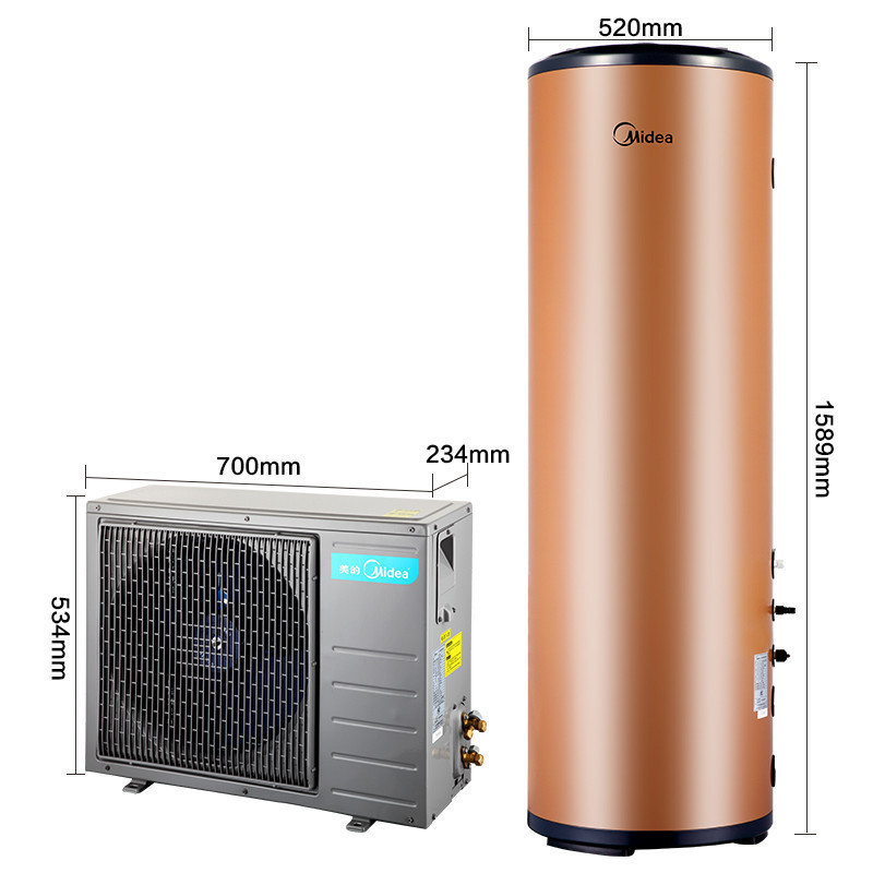 空气能热水器选择参考：ARISTON 阿里斯顿 HF150/26H split 空气能热水器 使用评测