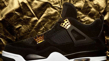 奢华黑金：NIKE 耐克 即将发售 Air Jordan 4 Retro “Royalty” 篮球鞋