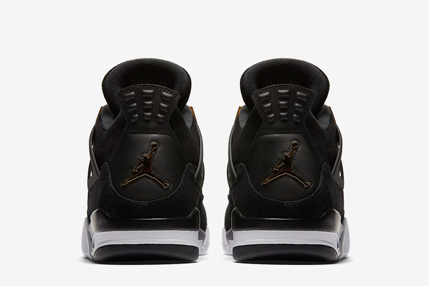 奢华黑金：NIKE 耐克 即将发售 Air Jordan 4 Retro “Royalty” 篮球鞋