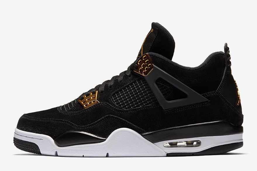 奢华黑金：NIKE 耐克 即将发售 Air Jordan 4 Retro “Royalty” 篮球鞋