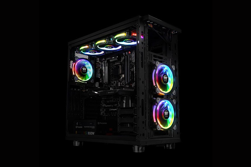 1680万色RGB幻彩：Thermaltake 曜越 发布 Riing Plus 12 LED RGB风扇