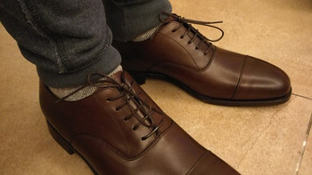 #原创新人#人生来到1/4时的第一双皮鞋-Loake aldwych 1880 棕/黑