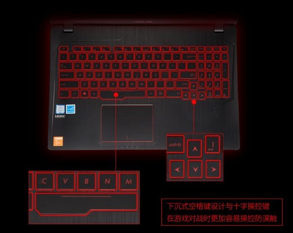 我不是ROG：ASUS 华硕 推出 “飞行堡垒”系列 ZX53VD 游戏本