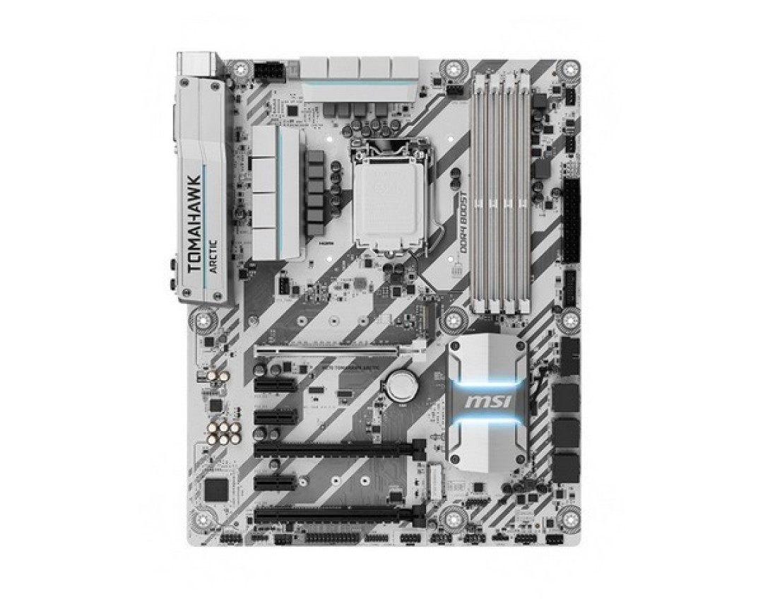 极地迷彩风格:msi 微星 推出 Z270 TOMAHAWK ARCTIC 和 B250M MORTAR ARCTIC 主板