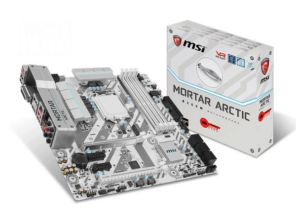 极地迷彩风格：msi 微星 推出 Z270 TOMAHAWK ARCTIC 和 B250M MORTAR ARCTIC 主板