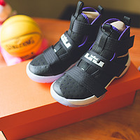 #本站首晒#给少爷的新鞋子--NIKE 耐克 LEBRON SOLDIER 10 (PS)