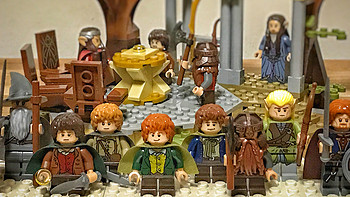 dope的乐高日记 篇三十八：LEGO 乐高魔戒远征队+爱隆会议拼装玩具（79006+远征队全员人仔）