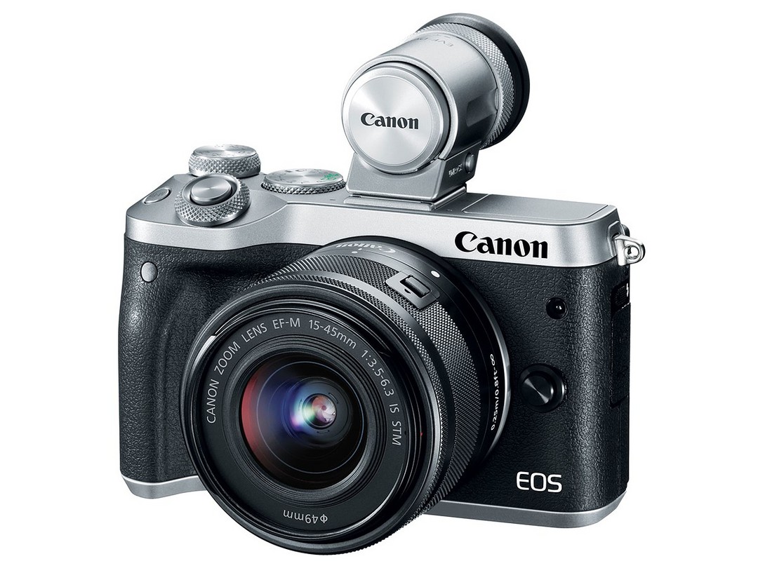 支持全像素双核CMOS AF：Canon 佳能 发布 EOS M6 无反相机