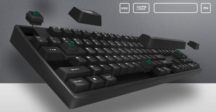 绿轴初体验 — COOLERMASTER 酷冷至尊 MasterKeys L With PBT 烈焰枪 XT V2 机械键盘