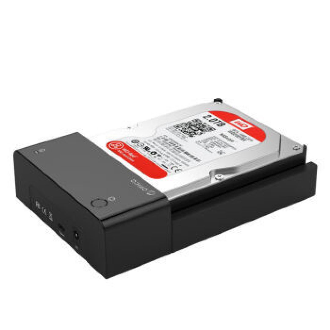 WD 西部数据 4T 红盘 & ORICO 奥睿科 type-c 移动硬盘底座 开箱