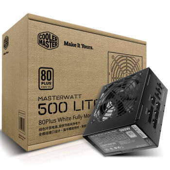 #原创新人# CoolerMaster 酷冷至尊 500LITE 全模组电源 开箱