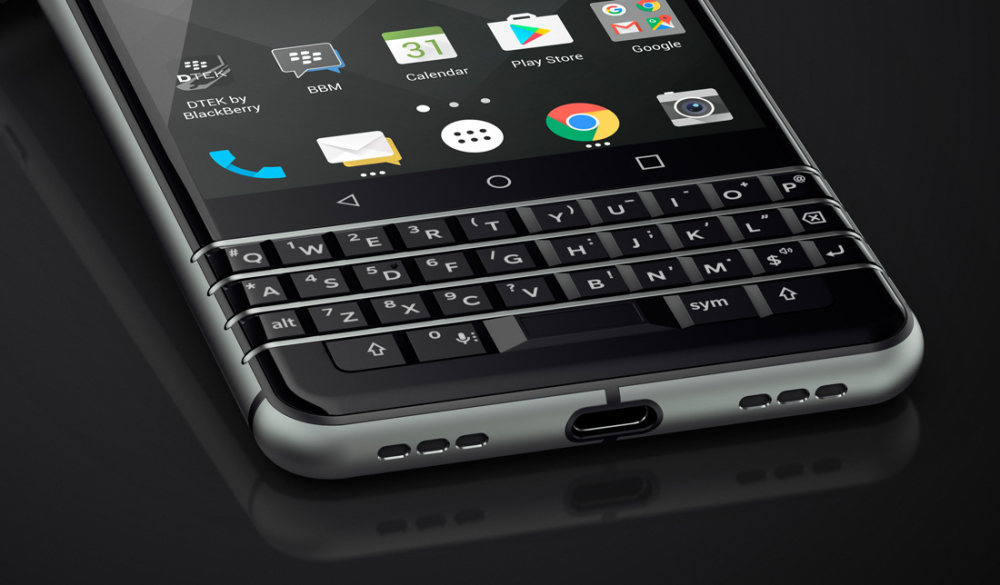 最后的“情怀”？ BlackBerry 黑莓 发布 BlackBerry KEYone 全键盘智能手机