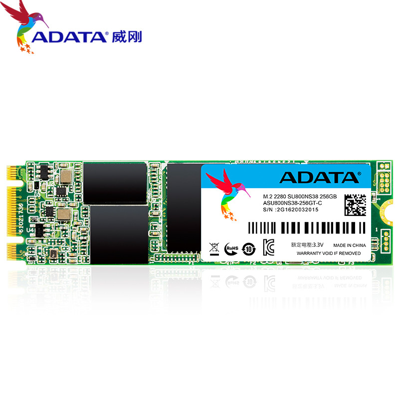 第一次把玩3D-NAND颗粒的SSD——AData 威刚 SU800 512G开箱+详测