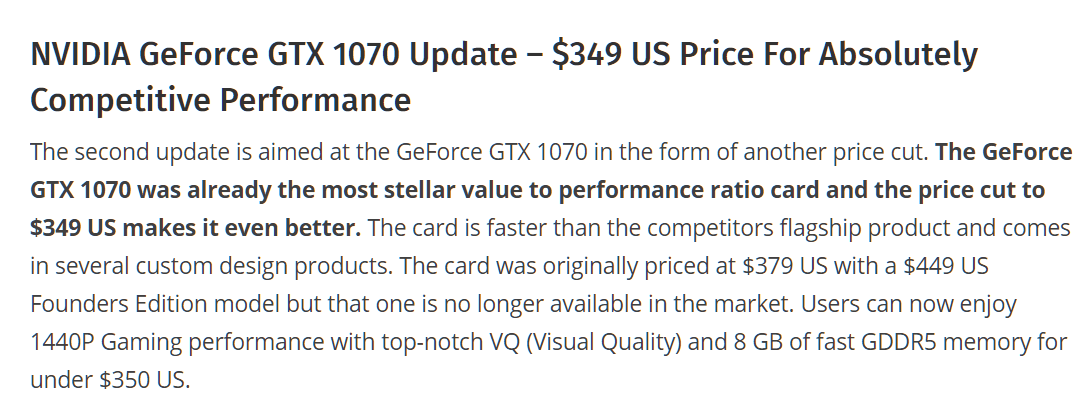 搭载最新GDDR5显存：NVIDIA 英伟达 发布 新版 GTX 1080/1060 显卡