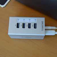 奥睿科 A3H4 USB3.0HUB 集线器使用总结(优点|缺点)