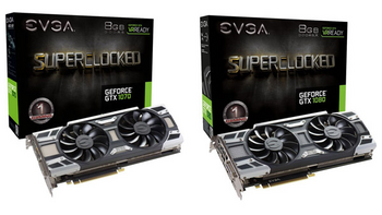 幸福来的太突然：EVGA 调整 GTX 1080 / GTX 1070 SC GAMING 显卡售价