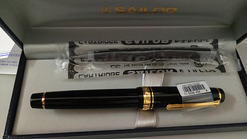 Sailor 写乐 21K 平顶双色尖11-2036-420钢笔 开箱