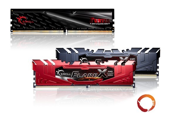 突破Ryzen频率限制：G.SKILL 芝奇 推出 Flare X“烈焰枪” 和 FORTIS“锋驰刃” DDR4内存