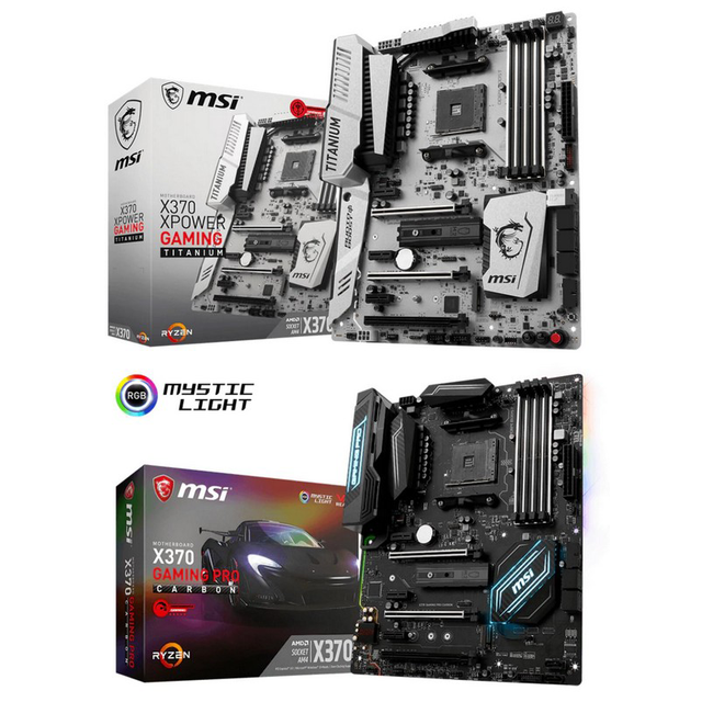 MSI 微星X370 XPOWER GAMING TITANIUM ATX主板（AMD AM4、X370