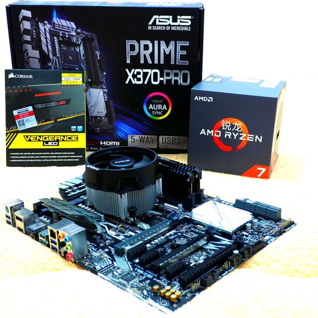 #本站首晒#Ryzen 1700+华硕X370 pro 推浪而来!8C16T+X370芯片组是否能够让人有再度拥抱3A的冲动