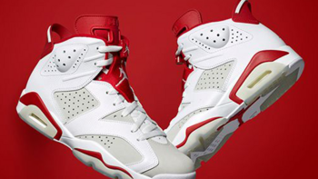 乔神、保罗上脚：NIKE 耐克 即将推出 AIR JORDAN 6 RETRO “ALTERNATE 91” 篮球鞋