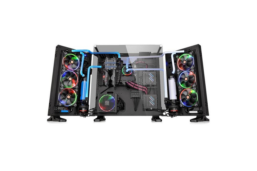 可伸展式水冷扩展：Thermaltake 曜越 推出 CORE P7 TG 旗舰机箱