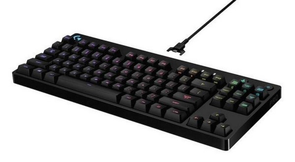 紧凑87键位+键线分离：Logitech 罗技 推出 新款G Pro RGB 机械键盘