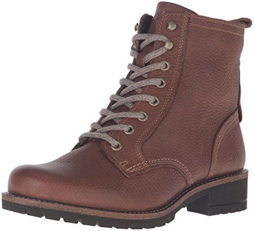 中亚海外购直邮ECCO 爱步 Women's Elaine Biker Boots Brown 女靴