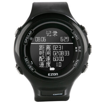 可能是最便宜的GPS跑步表：EZON 宜准  E1A11 户外运动手表 开箱简评