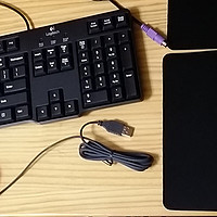 组装电脑DIY 篇三：罗技K100键盘、M90鼠标、纯黑鼠标垫到手