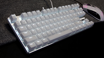 雷柏V500S冰晶版机械键盘购买理由(做工|手感)