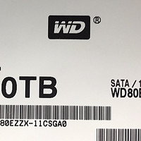 WD 西部数据 8TB My Book台式机 外置移动硬盘