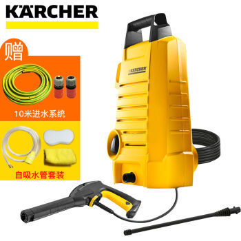 KÄRCHER 凯驰 k2BASIC 便携式洗车器 伪开箱小试