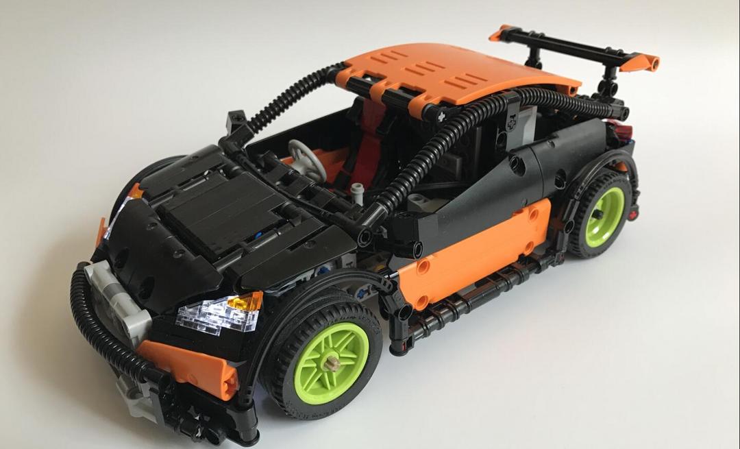 遥控乐高拼拼乐-LEGO 乐高 42043 B模式 MOC改