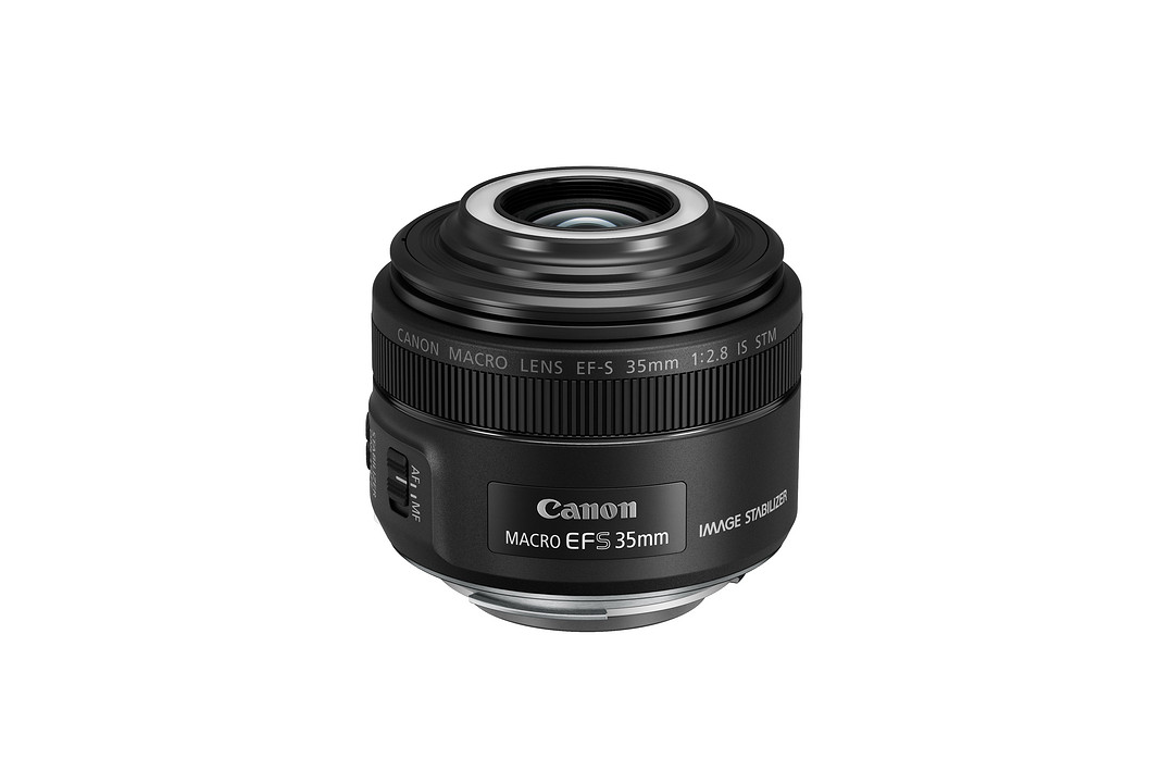 1:1放大倍率+IS防抖：Canon 佳能 发布 EF-S 35mm f/2.8 IS STM 微距镜头