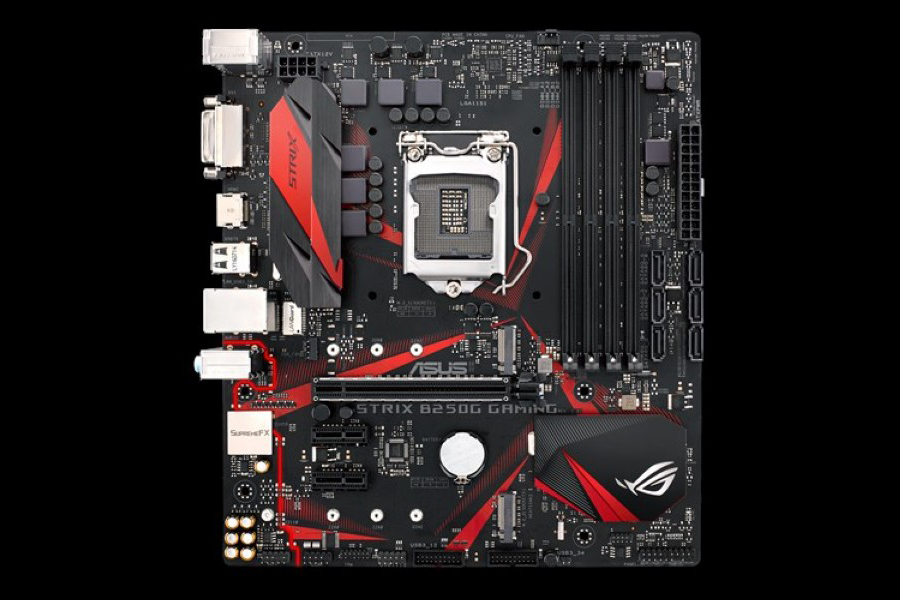 回归ROG经典黑红：ASUS 华硕 发布 “猛禽” Strix B250G Gaming 和 B250H Gaming 主板