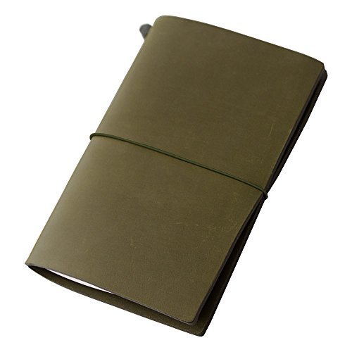 Midori Traveler's Notebook Olive Edition 旅行者日记 TN 橄榄绿限定版 淘宝记